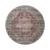 Volero - Outdoor Teppich Rund - Kairo Medaillon Bordeaux Produktbild-Vorschau 2