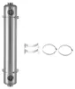 SucceBuy Schwimmbad-Wärmetauscher 105,5 kW, Edelstahl Produktbild-Vorschau 1