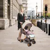 Poussette pliable dossier réglable 0-6 ans avec habillage Voir les images du produit 10