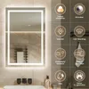 Badezimmerspiegel Touch 90 x 60cm LED 3 Lichtfarben dimmbar Produktbild-Vorschau 3