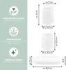 eluno TESERO Set di 3 accessori da bagno composto da 1x Anteprima dell’immagine prodotto 7