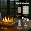 LED Teelichter Wiederaufladbar - Fernbedienung, Timer & Produktbild-Vorschau 3