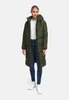 Marikoo Damen Wintermantel lang Mantel Steppjacke Parka Produktbild-Vorschau 5