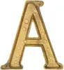 KOTARBAU® Buchstabe A aus Messing 10 cm für Häuser, Produktbild-Vorschau 4