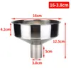 Edelstahl Trichter groß, Ø 14 cm, breiter Einlass, Produktbild-Vorschau 3