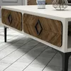 Skye Decor, Samba - Cream, Couchtisch, Nussbaum, 100 % Produktbild-Vorschau 3