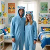 Pyjama Onesie Kigurumi Kostüm für Erwachsene Blau Bulbasaur Produktbild-Vorschau 9