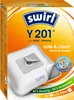 A product package for Swirl Y 201 vacuum cleaner bags. Anteprima dell’immagine prodotto