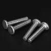 100 sztuk nitów aluminiowych GB867 M4 z płaskim łbem, nity Podgląd zdjęcia produktu 2