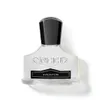 A studio shot of a Creed Aventus perfume bottle on a white background. Voir les images du produit