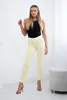 Kesi Elegante Hosen für Frauen Fanta gelb L Produktbild-Vorschau 3