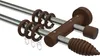 Interdeco Gardinenstange / Vorhangstange Edelstahl / Produktbild-Vorschau 1