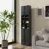 GOPLUS Badezimmerschrank schmal, Hochschrank mit Schublade, Produktbild-Vorschau 2