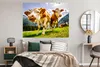 MuchoWow® Poster Kühe - Berge - Gras - Landschaft - Alpen Produktbild-Vorschau 4