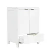Meuble sous-lavabo Merax de 61 cm avec vasque en céramique, Voir les images du produit 11