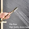 Linuode Kúpeľňová batéria Matte Black Rain Shower Bath Náhľad obrázku produktu 8