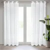 Eurofirany Benay Vorhang weiß mit Ösen 140cm x 250cm Produktbild-Vorschau 8