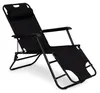 Chaise longue de jardin avec appui-tête, structure pliable, Voir les images du produit 3