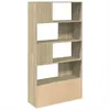 The Living Store Bücherregal Sonoma-Eiche 100x36x189 cm Produktbild-Vorschau 6