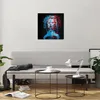 Bilder auf glas - Einteilig - Schwarz Frau Emotionen - Produktbild-Vorschau 6
