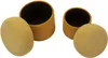 Aspen Ensemble de puffs avec rangement moutarde 2 pièces Voir les images du produit 4