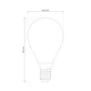 RUVA Smart LED žárovka, změna barvy, E14 4,8W WiFi RGB+CCT Náhled obrázku produktu 2