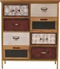 A multi-drawer apothecary chest with a vintage, shabby-chic design. Voir les images du produit