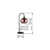 GLOBO 15548TG, Kov, Sklo, IP20, II, E27, 40 W, 230 V Náhled obrázku produktu 5