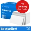 NOUVEAU : Easyprint Enveloppes sans fenêtre, format DL, non Voir les images du produit 1