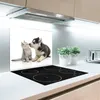 Glas Herdabdeckplatte 60x52 cm Spritzschutz Produktbild-Vorschau 3