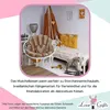 Love Gifts® Závěsný polštářek na křeslo ve tvaru mušle, 2 Náhled obrázku produktu 6