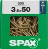 Spax Universalschrauben 3.5 x 50 mm PZ 2 - 300 Stk. Produktbild-Vorschau 1