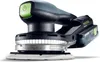 A cordless random orbital sander is shown against a white background. Voir les images du produit