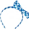 Bayern Haarreif mit Blau Weißer Schleife Volksfest  Party Produktbild-Vorschau 1