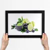 Bild 30x20 MDF-Rahmen, Wandkunst Limes und Steine Produktbild-Vorschau 3