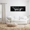 Glasbild 120x40cm in XXL für Wohnzimmer, Schlafzimmer Motiv Produktbild-Vorschau 2