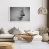 Poster - Poster ohne Rahmen - Gesicht Grafiken Fäden - Produktbild-Vorschau 6
