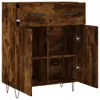 [Home] Sideboard Räuchereiche 69,5x34x90 cm Holzwerkstoff , Produktbild-Vorschau 5