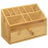 Bambusový organizér se zásuvkou Náhled obrázku produktu 1