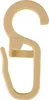 Anelli per tende con gancio per pieghe Ø 9 mm, beige Anteprima dell’immagine prodotto 1
