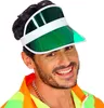 Casquette solaire verte des années 80 - casquette 80ties en Voir les images du produit 3