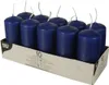 10 candele a colonna PAPSTAR blu scuro Anteprima dell’immagine prodotto 1