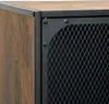 vidaXL Armadio rustico marrone 72x36x82 cm in metallo e MDF Anteprima dell’immagine prodotto 8
