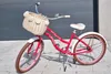 Grande cestino per bicicletta in vimini color ecru con Anteprima dell’immagine prodotto 6