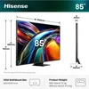 Hisense 85 '' UR9S | RGB MiniLED Smart TV 4K 180 Hz, 2,16 m Produktbild-Vorschau 6