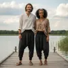 Afghani Hose, Uni Pluderhose, Goa Hose Aladinhose - Produktbild-Vorschau 3