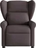 vidaXL Relaxsessel Dunkelbraun Stoff Produktbild-Vorschau 3