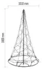 Kerstverlichting boom, 180 cm, 480 LED's, voor buiten, Productafbeelding-voorbeeld 5