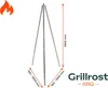 Barbecue a tre gambe in acciaio inox - barbecue girevole - Anteprima dell’immagine prodotto 4