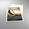 Poster - Poster ohne Rahmen - Schiff Sonnenuntergang Sonne Produktbild-Vorschau 3